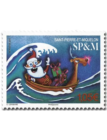 n° 1231 - Timbre Saint-Pierre et Miquelon Poste