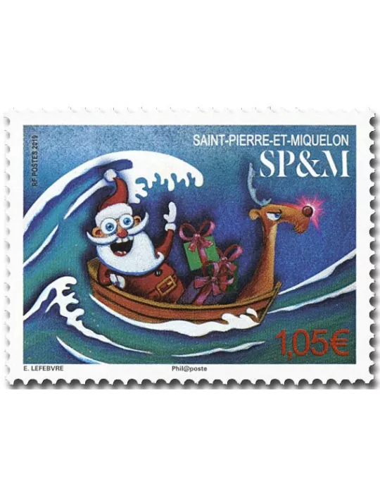n° 1231 - Timbre Saint-Pierre et Miquelon Poste