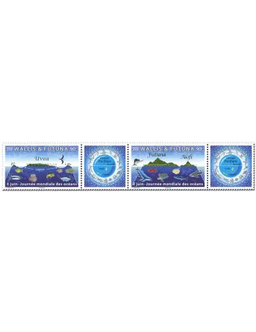 n° 907/908 - Timbre WALLIS & FUTUNA Poste