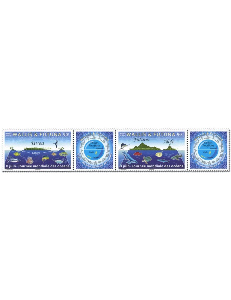 n° 907/908 - Timbre WALLIS & FUTUNA Poste
