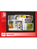 n° 824/839 -  Timbre Andorre Année complète (2019)