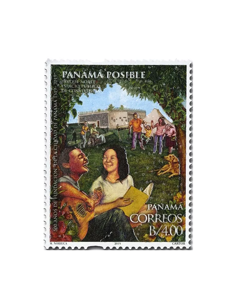 n° 1346/1349 - Timbre PANAMA Poste