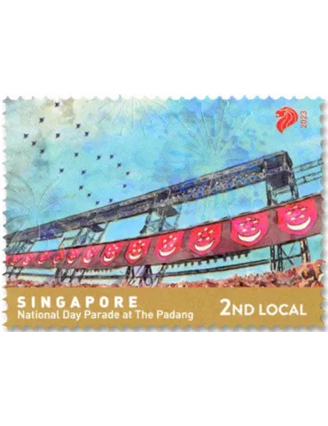 n° 2586/2590 - Timbre SINGAPOUR Poste 2