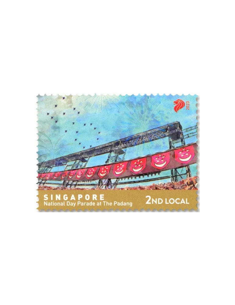 n° 2586/2590 - Timbre SINGAPOUR Poste