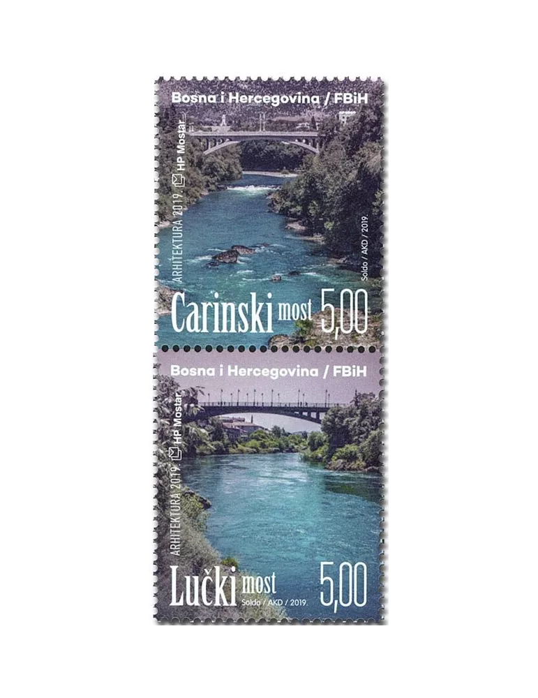 n° 474/475 - Timbre HERCEG-BOSNA Poste