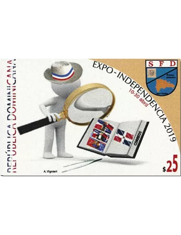 n° 75 - Timbre DOMINICAINE Blocs et feuillets