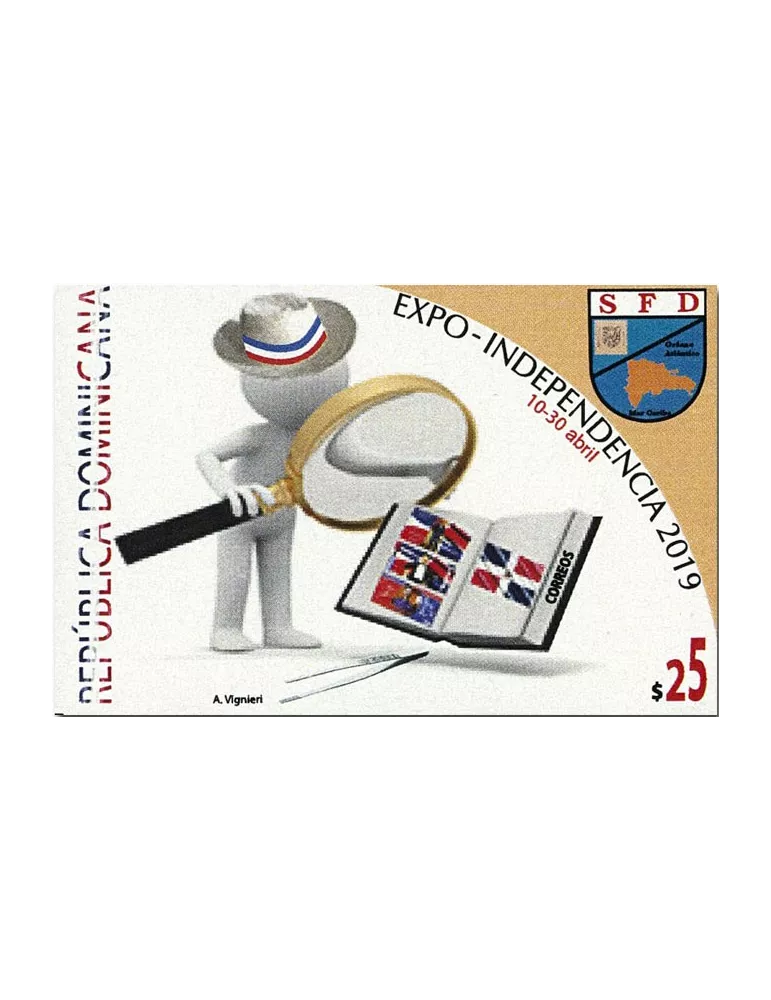 n° 75 - Timbre DOMINICAINE Blocs et feuillets