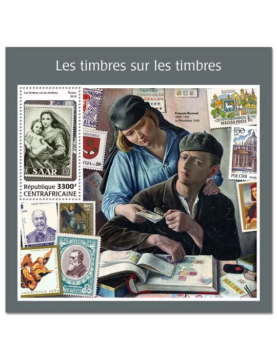 n° 1253 - Timbre CENTRAFRIQUE Blocs et feuillets