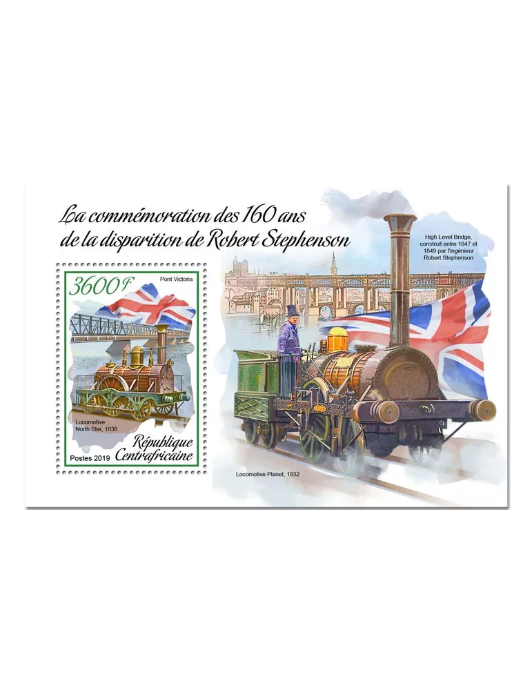 n° 1400 - Timbre CENTRAFRIQUE Blocs et feuillets