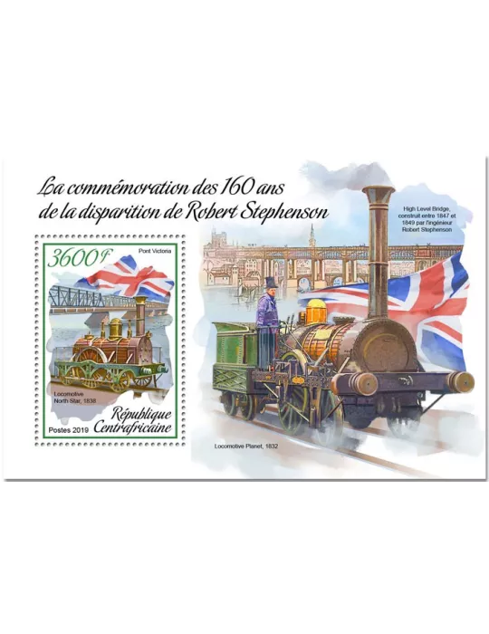 n° 1400 - Timbre CENTRAFRIQUE Blocs et feuillets