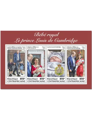 n° 5567/5570 - Timbre CENTRAFRIQUE Poste