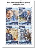 n° 5583/5586 - Timbre CENTRAFRIQUE Poste