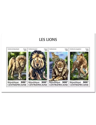 n° 5711/5714 - Timbre CENTRAFRIQUE Poste