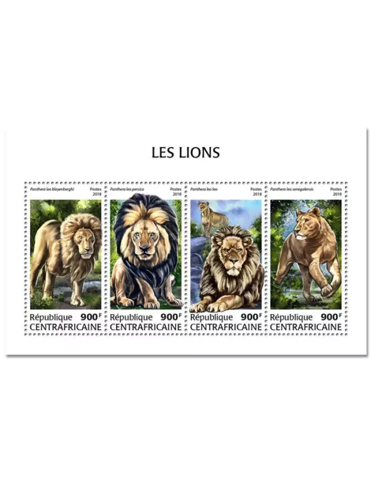 n° 5711/5714 - Timbre CENTRAFRIQUE Poste