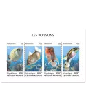 n° 5723/5726 - Timbre CENTRAFRIQUE Poste