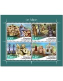 n° 5803/5806 - Timbre CENTRAFRIQUE Poste
