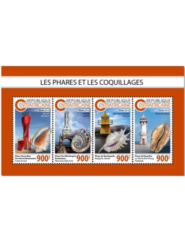 n° 5996/5999 - Timbre CENTRAFRIQUE Poste