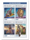 n° 6036/6039 - Timbre CENTRAFRIQUE Poste