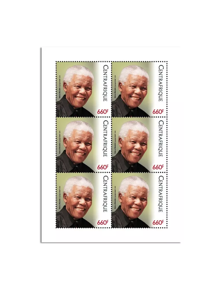 n° 6072 - Timbre CENTRAFRIQUE Poste