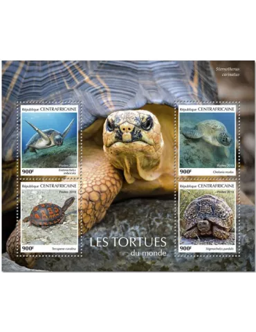 n° 6169/6172 - Timbre CENTRAFRIQUE Poste