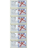 n° 2ae - Timbre JERSEY Timbres de distributeurs