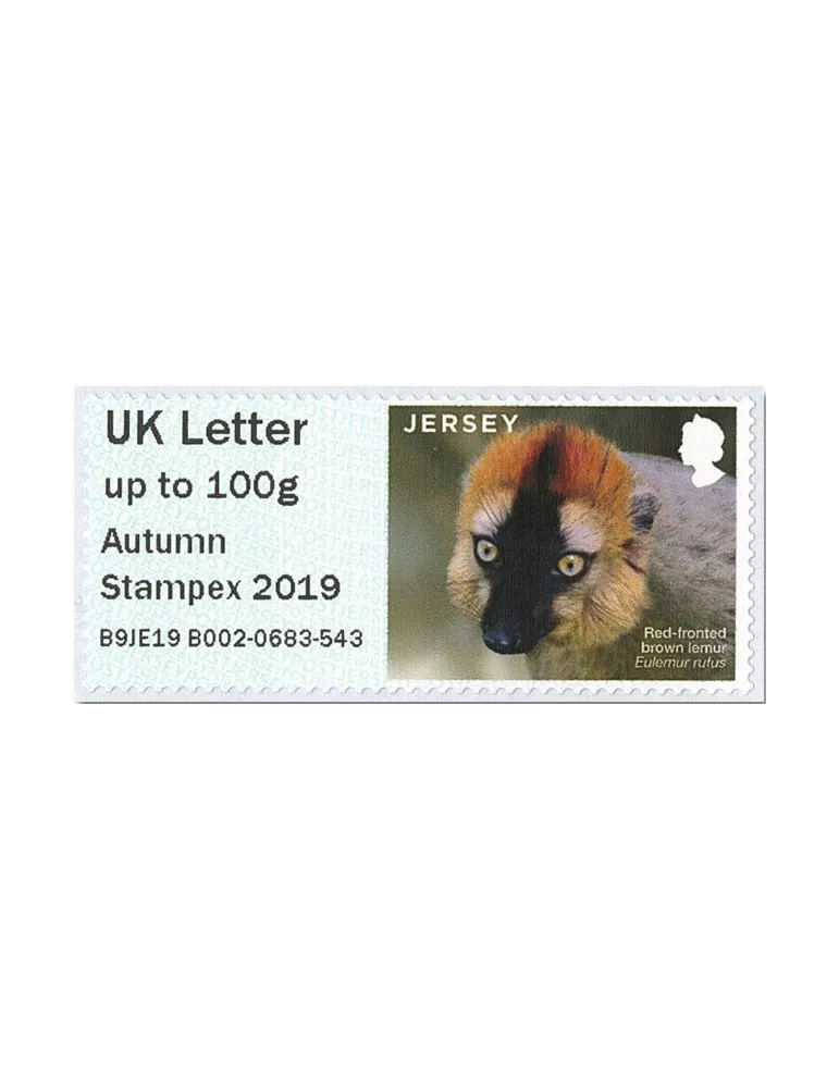 n° 47d/52d - Timbre JERSEY Timbres de distributeurs