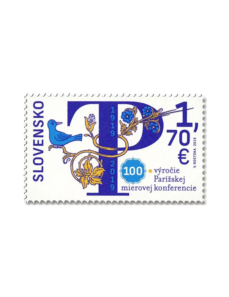 n° 775 - Timbre SLOVAQUIE Poste