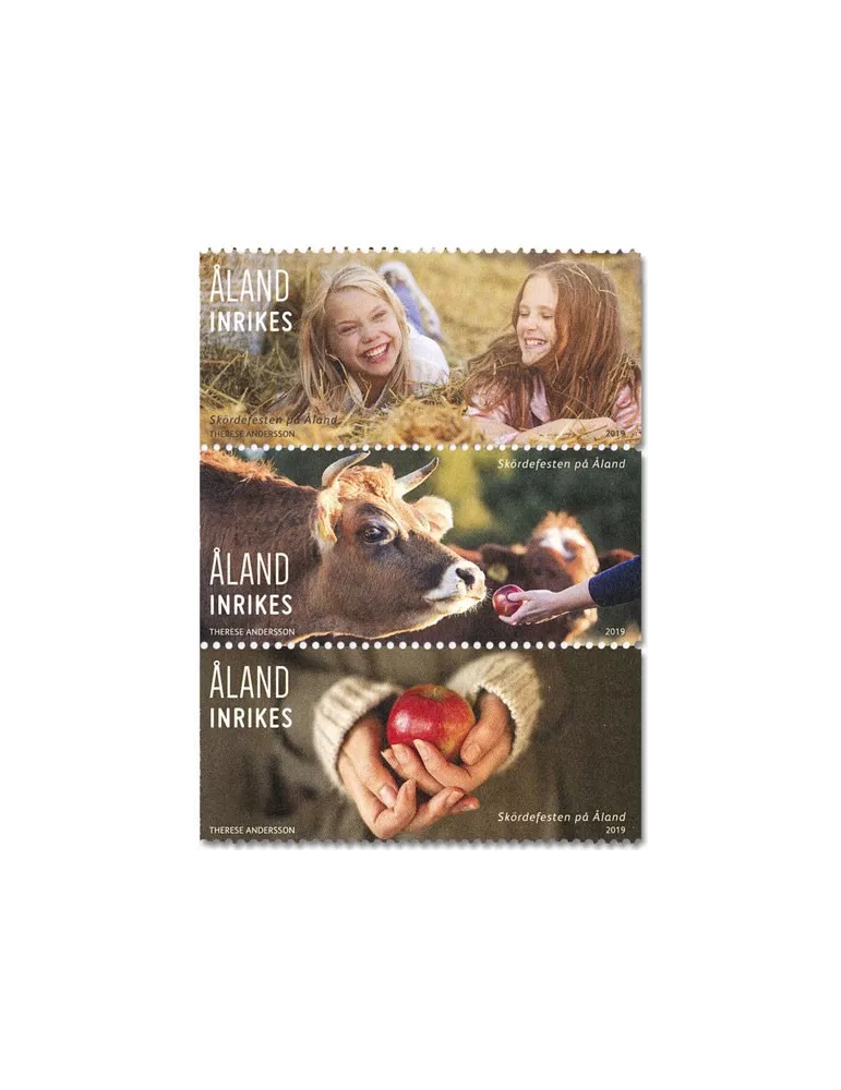 n° 475/477 - Timbre ALAND Poste