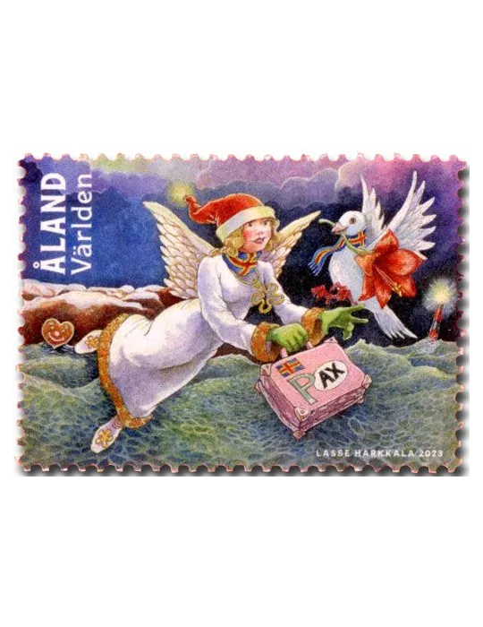 n° 546/547 - Timbre ALAND Poste