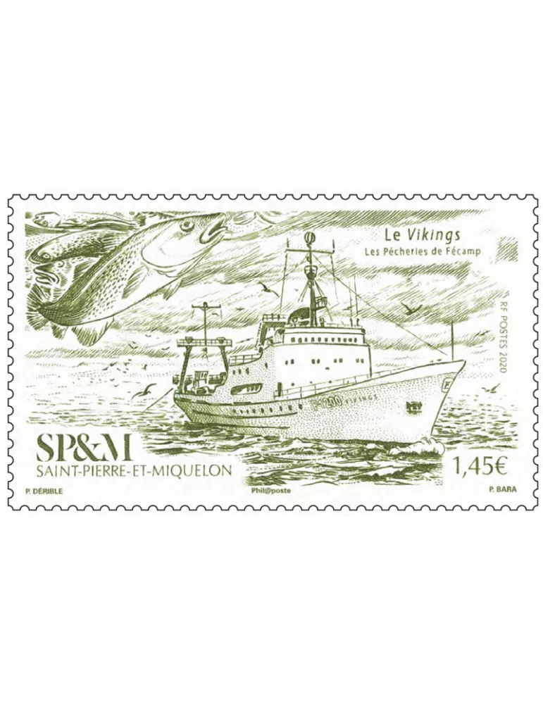 n° 1234 - Timbre Saint-Pierre et Miquelon Poste