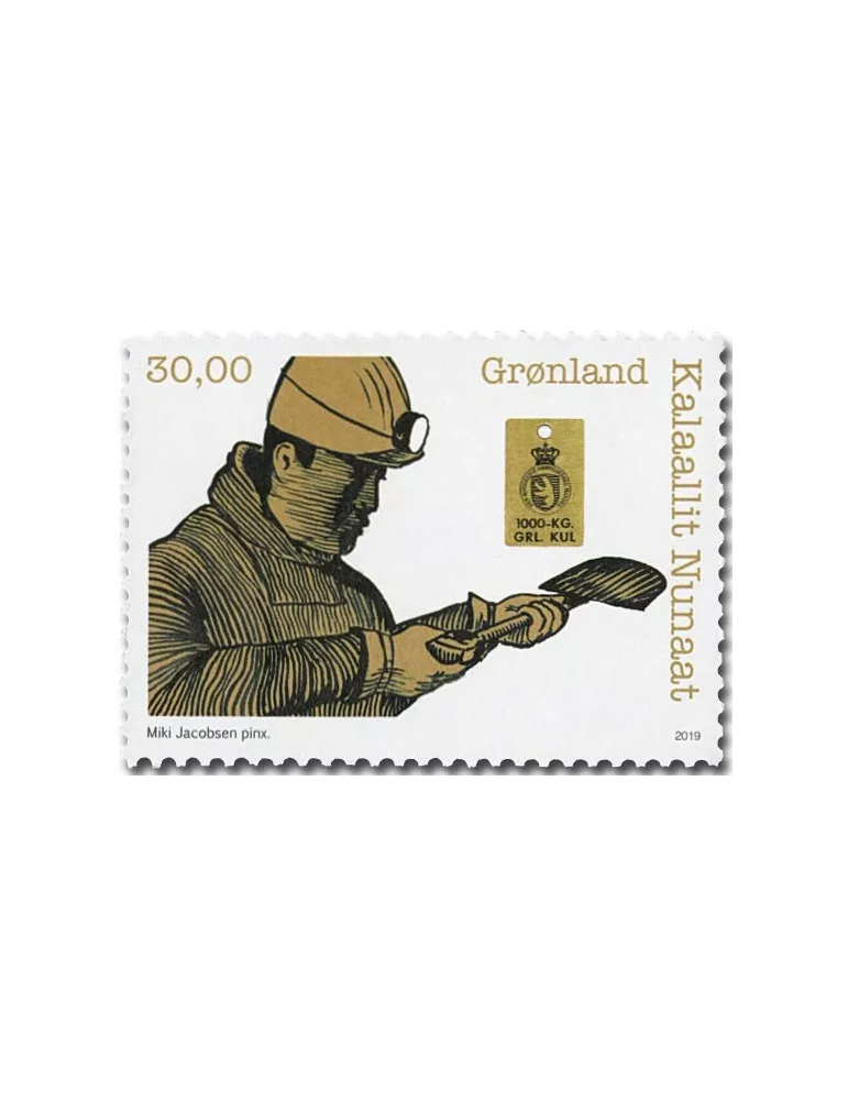 n° 804/805 - Timbre GROENLAND Poste