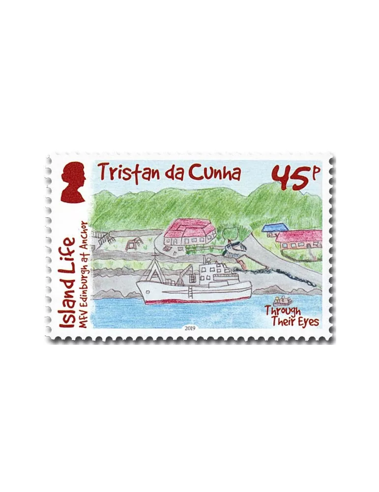 n° 1228/1231 - Timbre TRISTAN DA CUNHA Poste