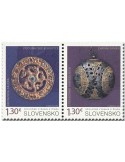 n° 776/777 - Timbre SLOVAQUIE Poste