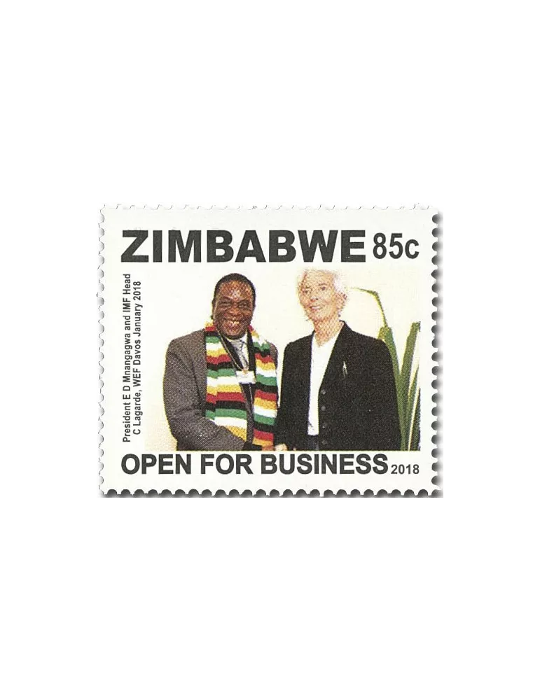 n° 814/817 - Timbre ZIMBABWE Poste
