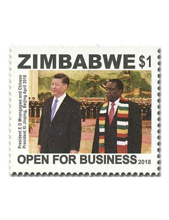 n° 814/817 - Timbre ZIMBABWE Poste
