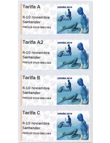n° 159 - Timbre ESPAGNE Timbres de distributeurs