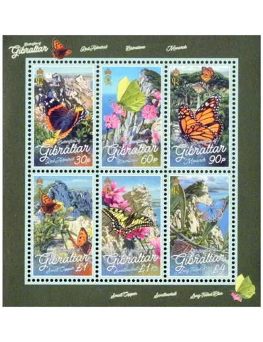 n° 2101/2106 - Timbre GIBRALTAR Poste