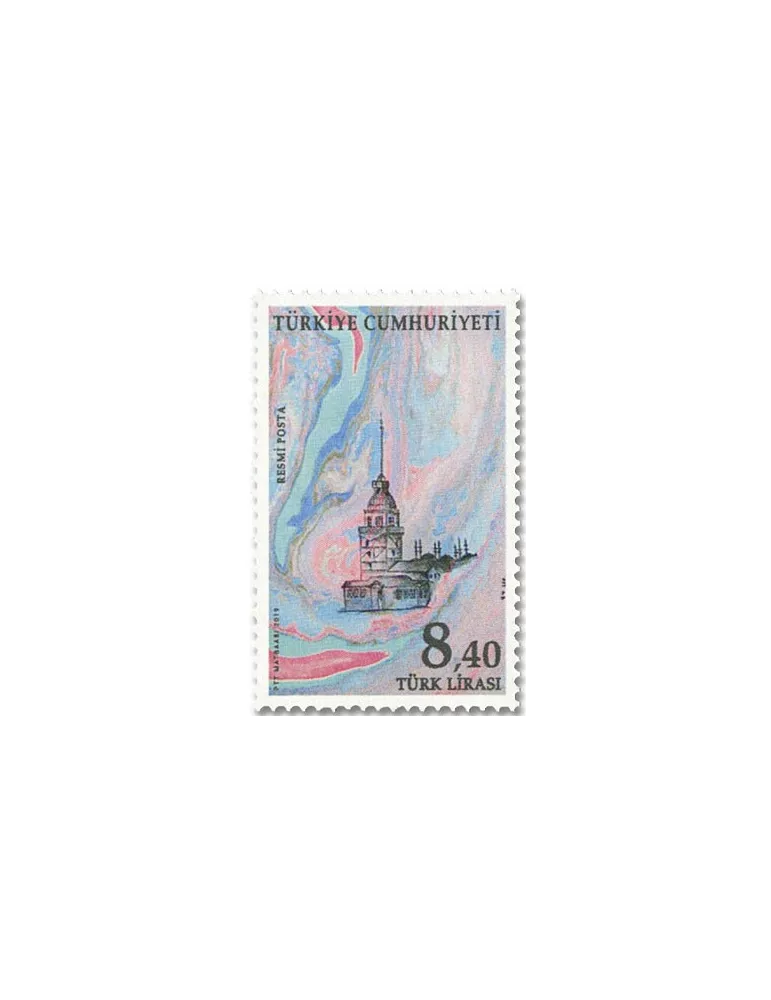n° 389/390 - Timbre TURQUIE Service
