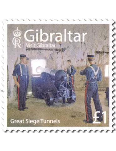 n° 2130/2134 - Timbre GIBRALTAR Poste 2