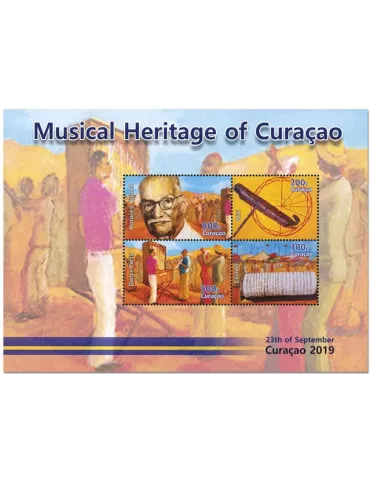 n° 27 - Timbre CURAÇAO Blocs et feuillets