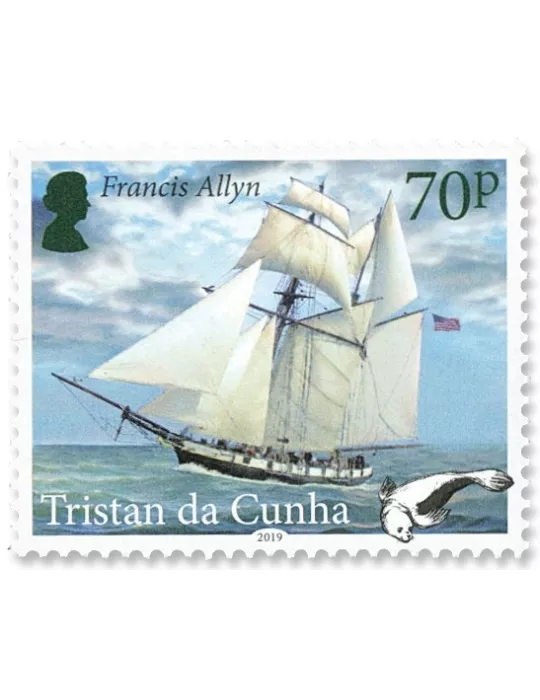 n°1236/1239 - Timbre TRISTAN DA CUNHA Poste