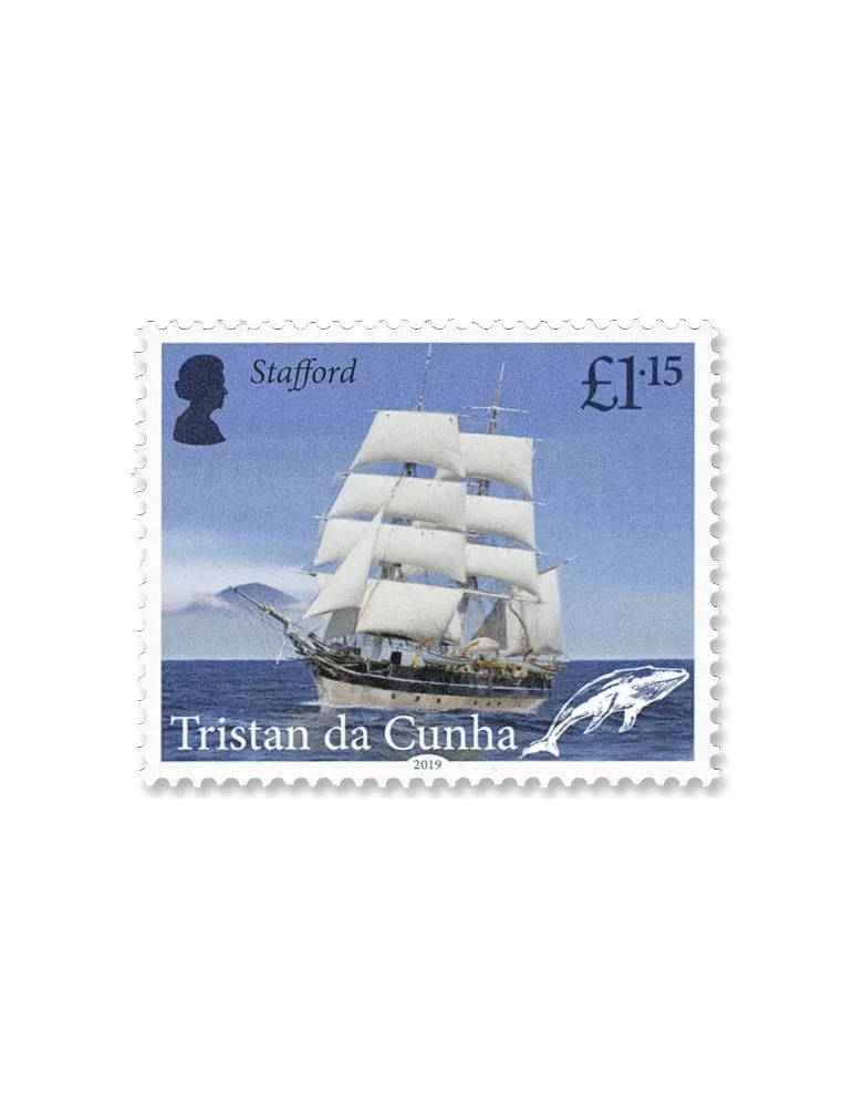 n°1236/1239 - Timbre TRISTAN DA CUNHA Poste