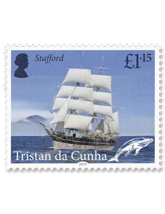 n°1236/1239 - Timbre TRISTAN DA CUNHA Poste