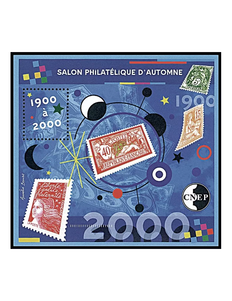 n° 32a - Timbre France CNEP (Non dentelé)