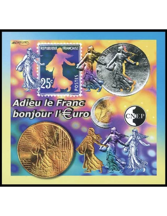 n° 35a - Timbre France CNEP (Non dentelé)