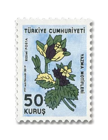 n° 391/396 - Timbre TURQUIE Service 2