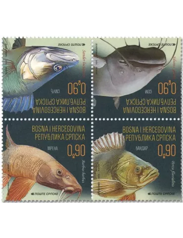 n° 740/743 - Timbre REPUBLIQUE SERBE (DE BOSNIE) Poste