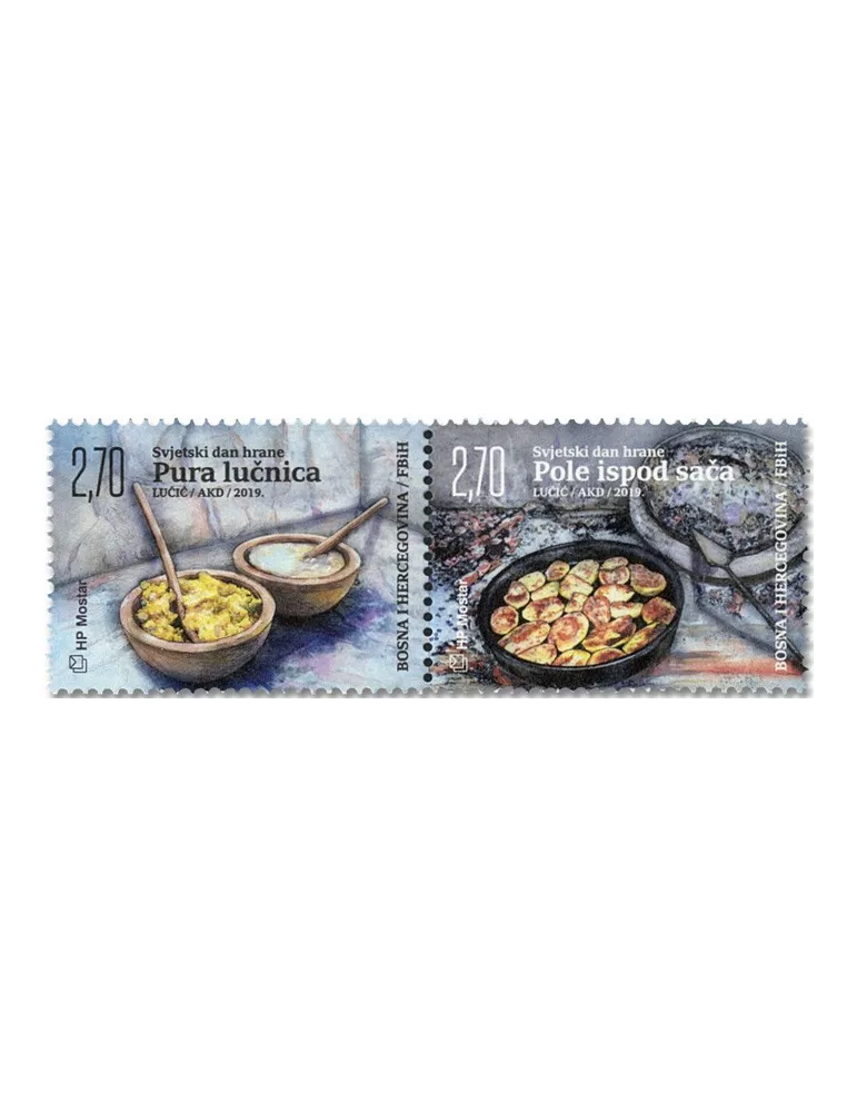 n° 480/481 - Timbre HERCEG-BOSNA Poste