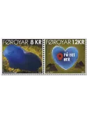 n° 964/965 - Timbre ILE FEROE Poste