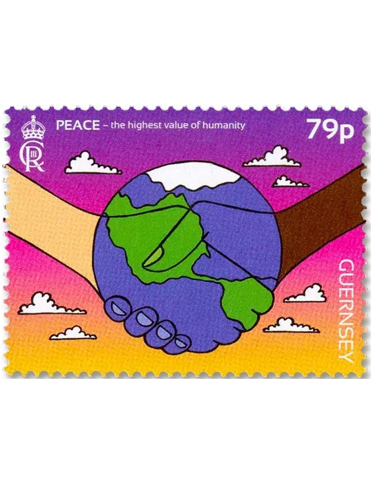 n° 1969/1972 + n° 1967/1968 - Timbre GUERNESEY Poste